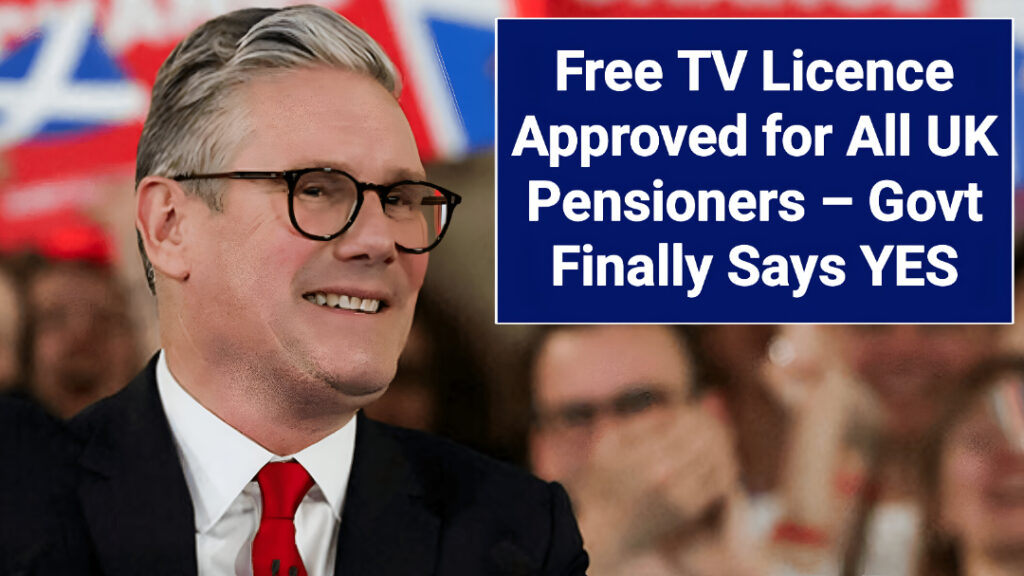 Free TV Licence Approved for All UK Pensioners