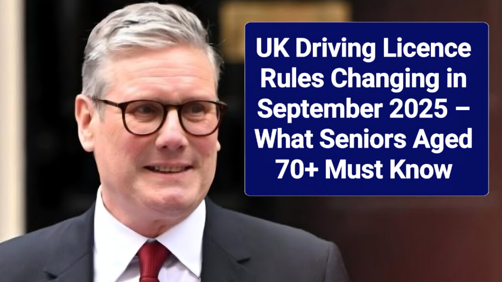 UK Driving Licence Rules Changing in September 2025