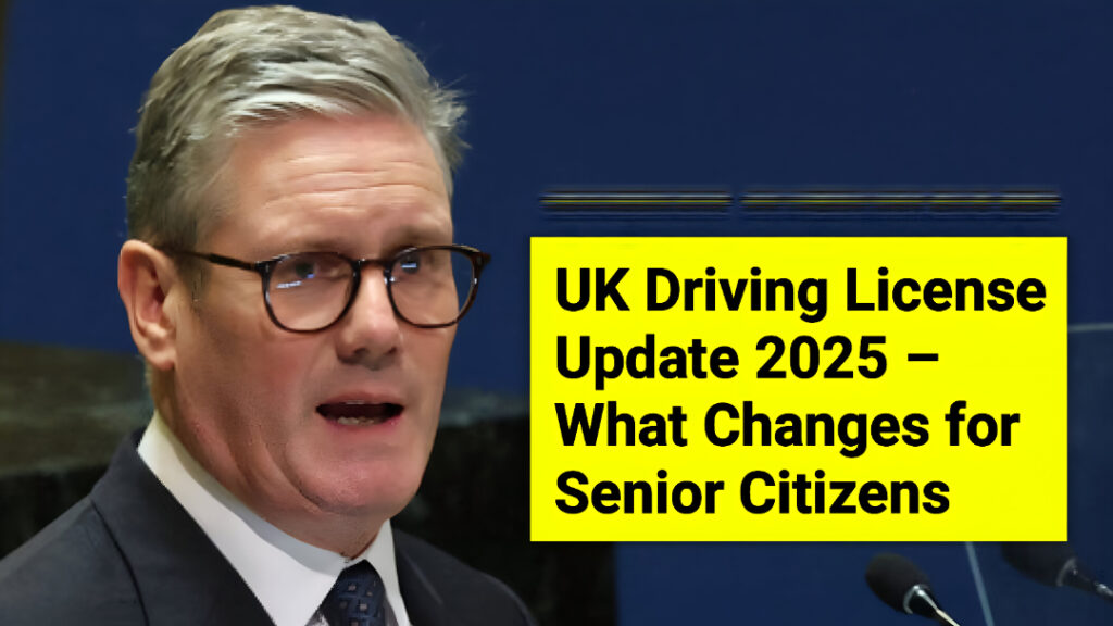 UK Driving License Update 2025