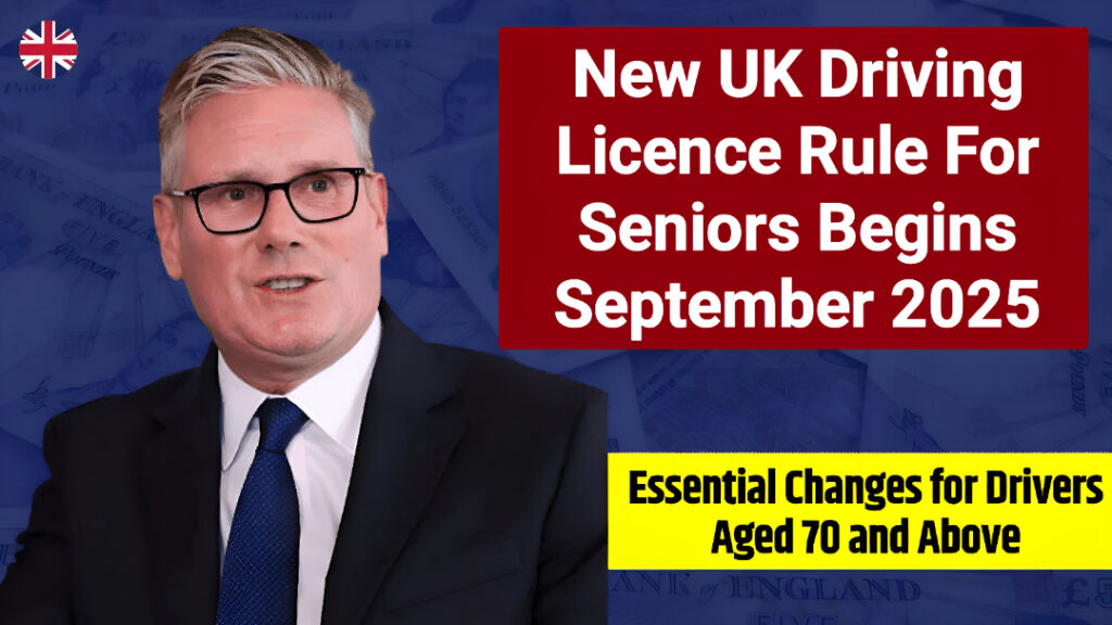 UK Driving Law Changes for Over-70s in 2025