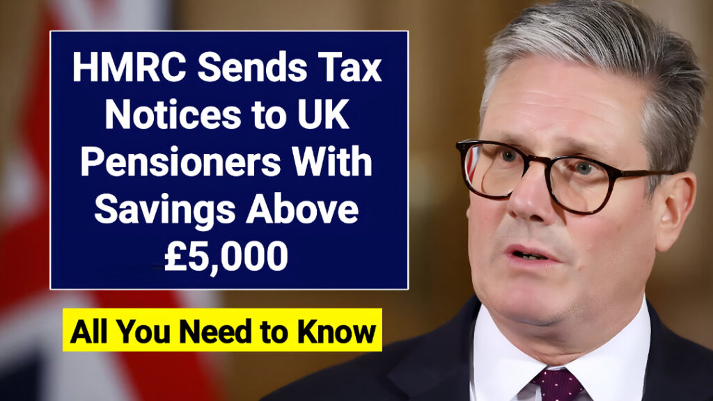 HMRC Sends Tax Notices to UK Pensioners