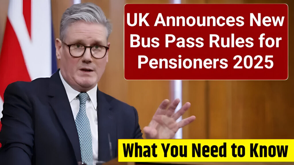 New Bus Pass Rules for Pensioners