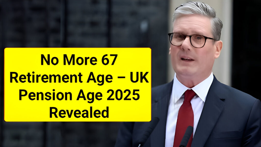 UK State Pension Age 2025